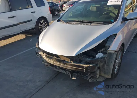 2013 Hyundai Elantra Gls from USA, damaged, VIN 5NPDH4AE0DH364035